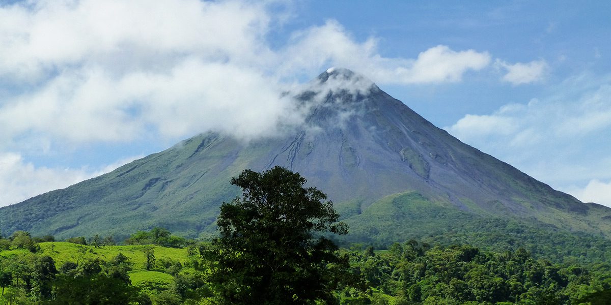 Vulkan i Costa Rica